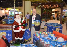 George Galloway with Pretty Lady Vineyards is promoting the company's holiday grape program.